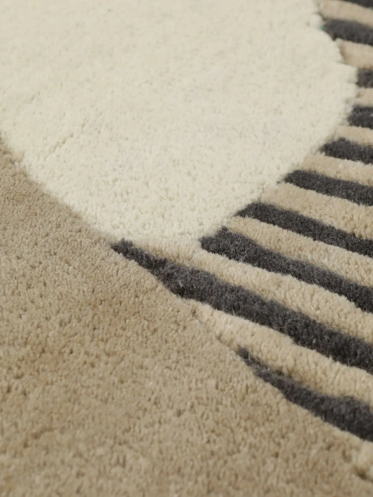 Sand Dune Flow - 9x12 Geometric Area Rug with Earthy Tones & Organic Patterns | Perfect for Outdoor Spaces Carpitzi