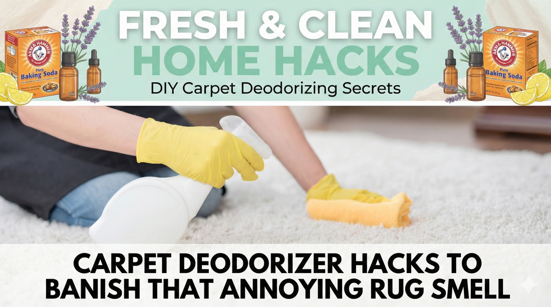 Carpet Deodorizer Hacks to Banish That Annoying Rug Smell