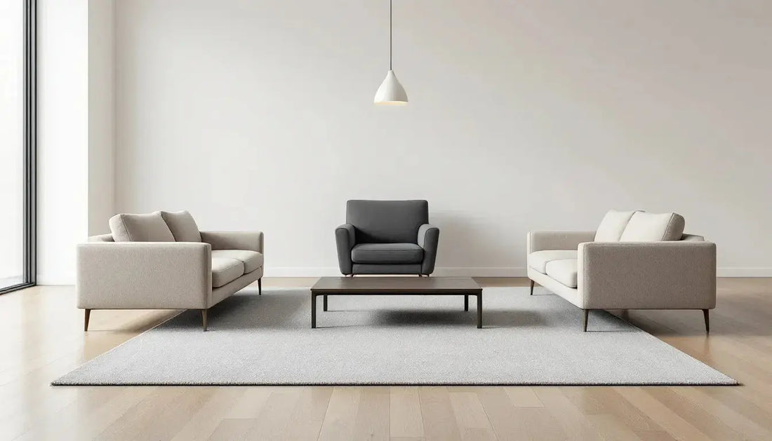 How to Place a Rug in a Living Room? - Carpitzi