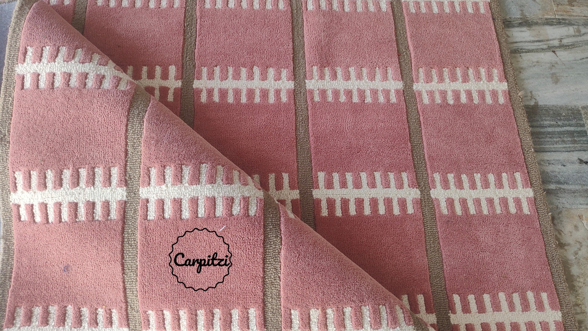 Avery Anthro Floral Rug | Handmade Wool Area Rug Carpitzi