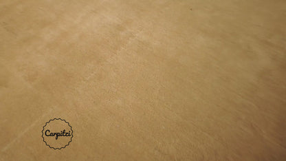 Mustard Loop Border Rug | Handmade Wool Area Rug